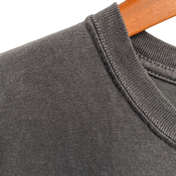 Stussy LSD Tribe Short Sleeve T-Shirt Tee in Black Graphic Crewneck Peace Sign - Picture 4 of 13